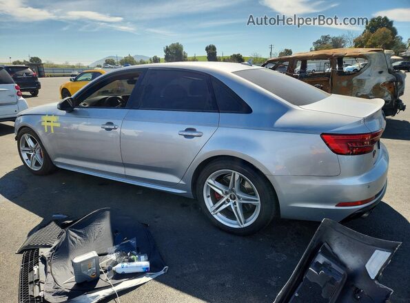 WAUB4AF44JA113455 2018 AUDI S4 Silver Tył lewy