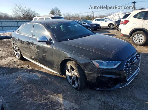 WAUB4AF45MA024675 2021 AUDI S4 Black Przód prawy