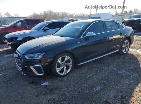 WAUB4AF45MA024675 2021 AUDI S4 Black Przód lewy