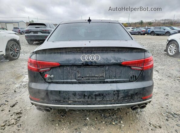 WAUB4AF46JA002597 2018 AUDI S4 Черный Вид сзади