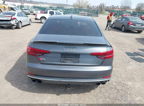 WAUB4AF46JA003782 2018 AUDI S4 Серый 