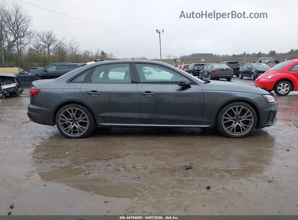 WAUB4AF48MA012178 2021 AUDI S4 Gray უკანა სალონის ხედი