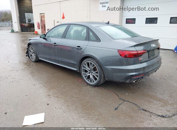 WAUB4AF48MA012178 2021 AUDI S4 Gray უკანა მარცხენა