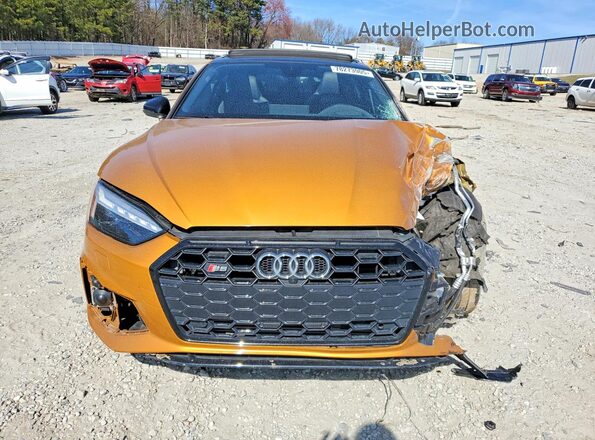 WAUB4CF54MA034229 2021 AUDI S5 Orange Vista frontal