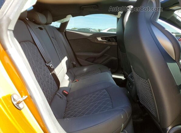 WAUB4CF54MA034229 2021 AUDI S5 Orange Vista de los asientos traseros