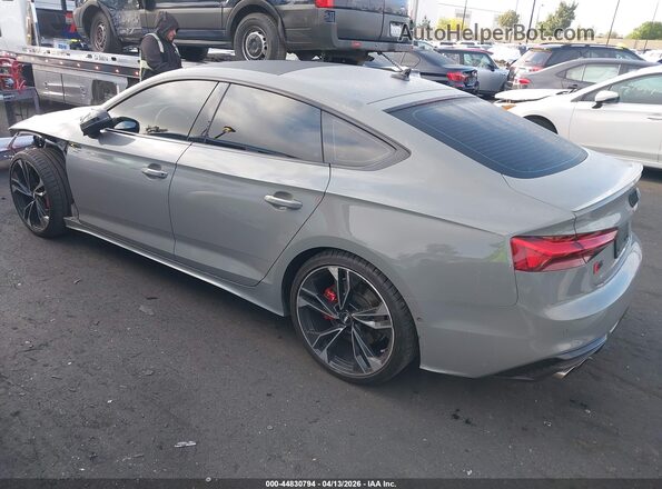 WAUB4CF55MA005449 2021 AUDI S5 Серый Задняя левая четверть
