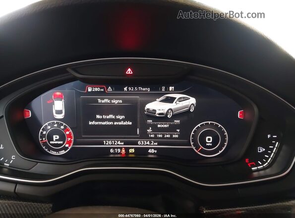 WAUB4CF57JA034141 2018 AUDI S5 White Вид задніх сидінь