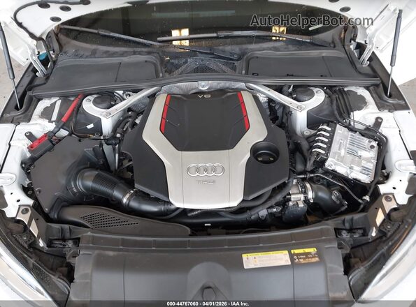 WAUB4CF57JA034141 2018 AUDI S5 White Вид ззаду