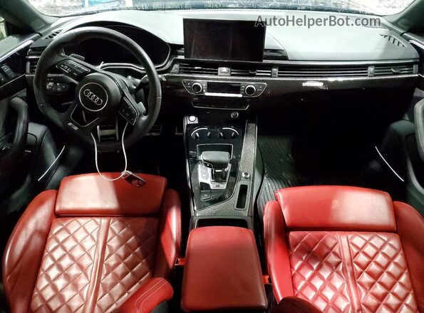 WAUB4CF58LA013396 2020 AUDI S5 Черный Вид панели приборов