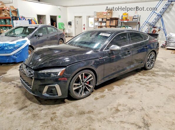 WAUB4CF58LA013396 2020 AUDI S5 Черный Передняя левая четверть