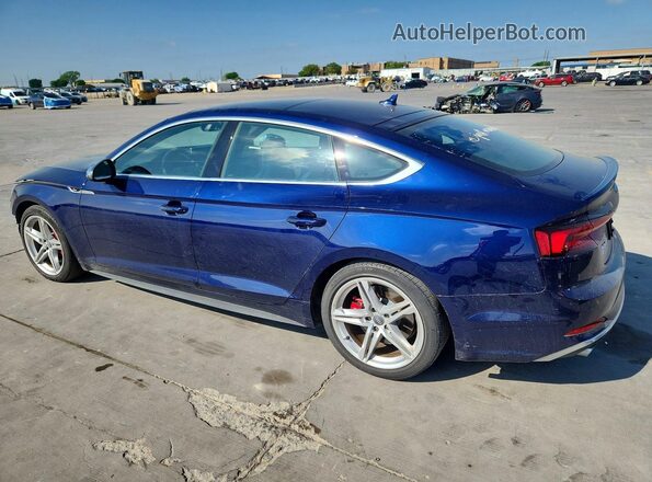 WAUB4CF5XJA028348 2018 AUDI S5 Blue Tył lewy