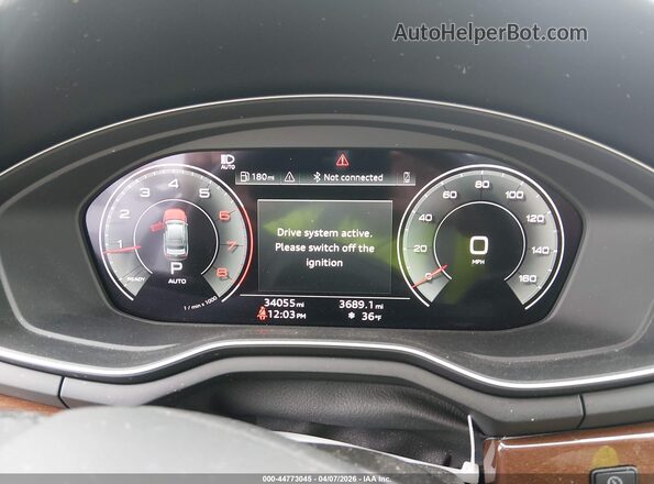 WAUBBAF4XPA036363 2023 AUDI OTHER White Widok tylnych siedzeń