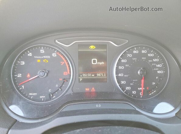 WAUBEGFF4LA093583 2020 AUDI OTHER Белый Вид щитка приборов