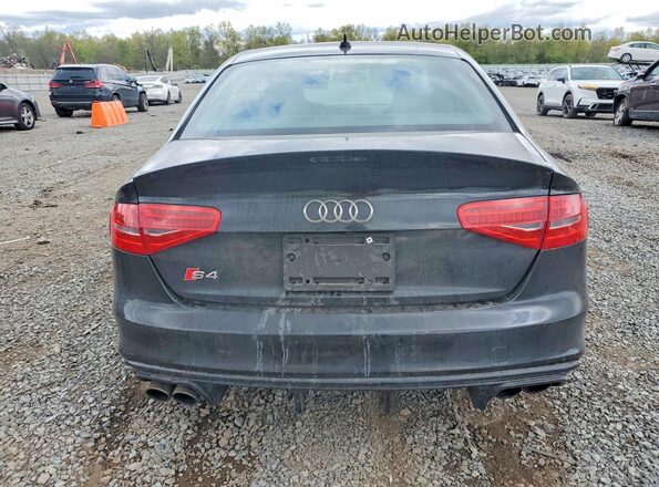 WAUBGAFL0GA006992 2016 AUDI S4 Black უკანა ხედი