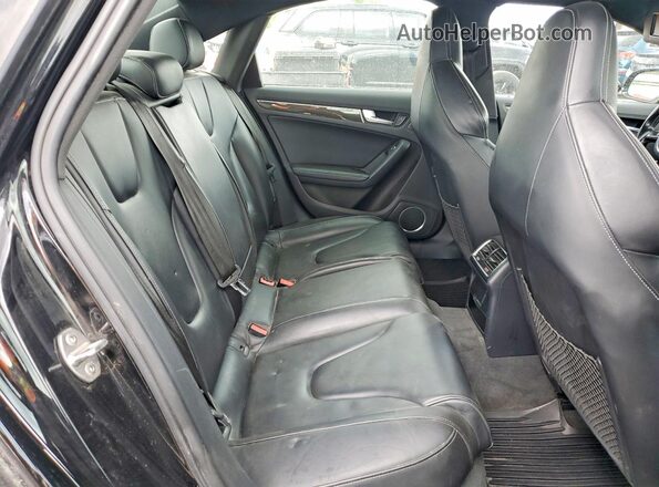 WAUBGAFL0GA006992 2016 AUDI S4 Black უკანა სავარძლების ხედი