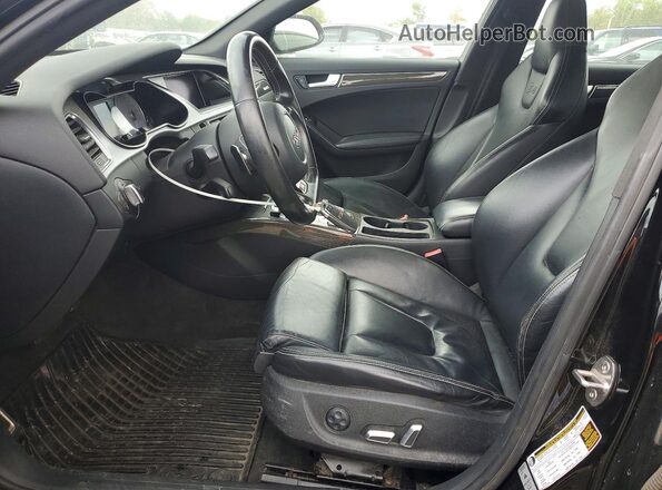 WAUBGAFL0GA006992 2016 AUDI S4 Black წინა სალონის ხედი