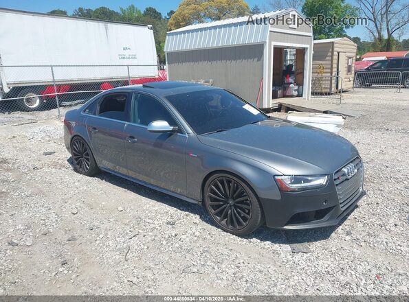 WAUBGAFL0GA011027 2016 AUDI S4 Silver Передня права чверть