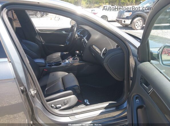 WAUBGAFL0GA011027 2016 AUDI S4 Silver Вид салону спереду