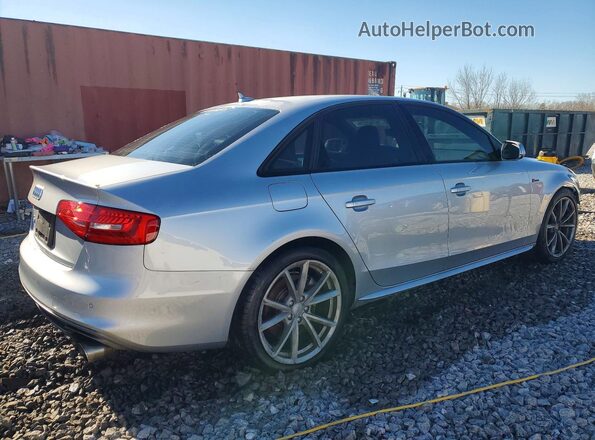 WAUBGAFL3GA009403 2016 AUDI S4 Silver Trasero derecho