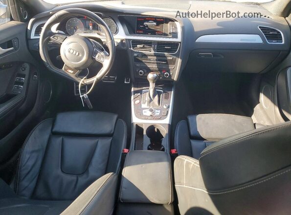 WAUBGAFL3GA009403 2016 AUDI S4 Silver Vista del salpicadero