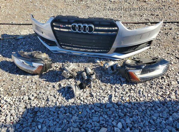 WAUBGAFL3GA009403 2016 AUDI S4 Silver Vista del compartimento del motor