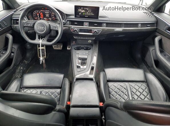 WAUC4AF45KA081816 2019 AUDI S4 Белый Вид панели приборов
