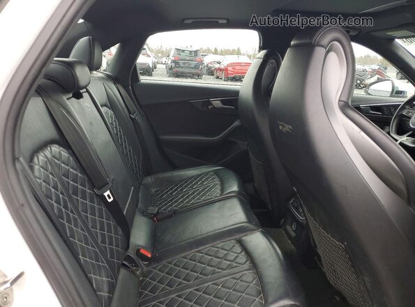 WAUC4AF45KA081816 2019 AUDI S4 Белый Вид задних сидений