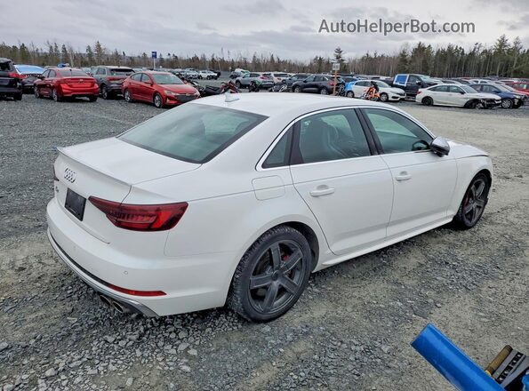 WAUC4AF45KA081816 2019 AUDI S4 Белый Задняя правая четверть