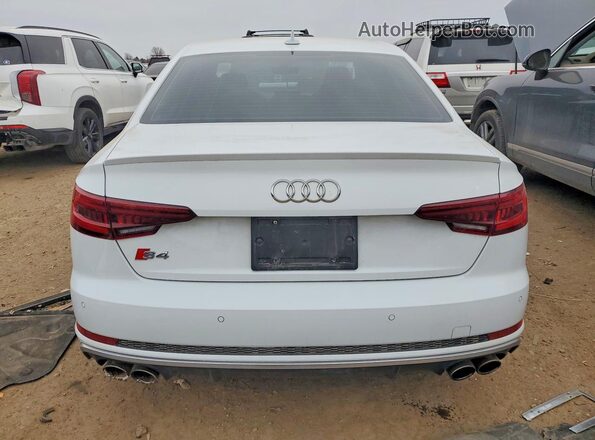 WAUC4AF48KA041973 2019 AUDI S4 White Vista trasera
