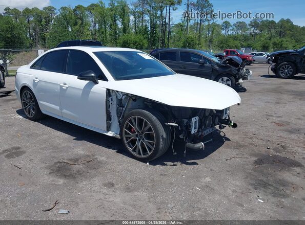 WAUC4AF49LA028862 2020 AUDI S4 Белый Передняя правая четверть