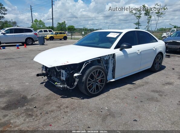 WAUC4AF49LA028862 2020 AUDI S4 Белый Передняя левая четверть