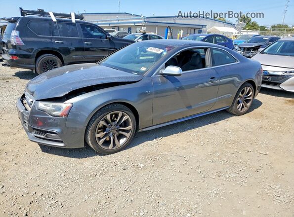 WAUC4AFR5HA001077 2017 AUDI S5 Gray Przód lewy