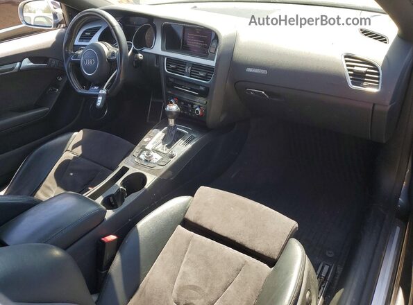WAUC4AFR5HA001077 2017 AUDI S5 Gray Widok deski rozdzielczej