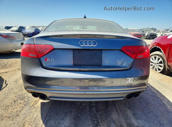 WAUC4AFR5HA001077 2017 AUDI S5 Gray Widok z tyłu