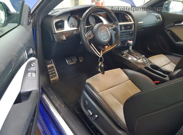 WAUC4AFR6GA020591 2016 AUDI S5 Blue Vista del salpicadero