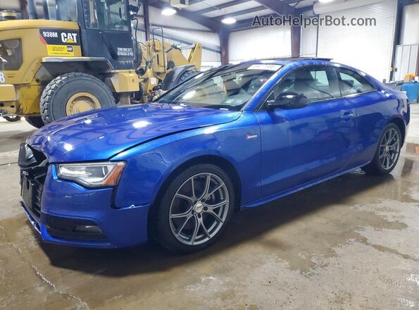 WAUC4AFR6GA020591 2016 AUDI S5 Blue Vista tres cuartos delantera izquierda
