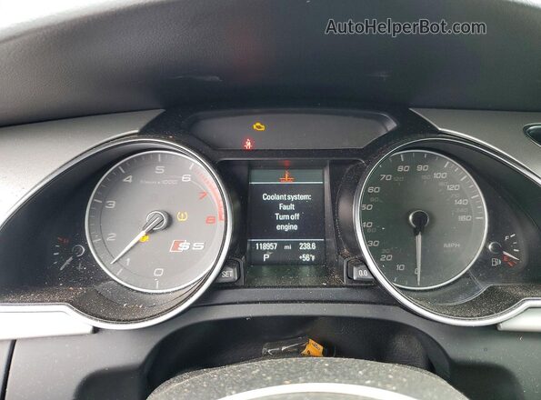 WAUC4AFR6GA028268 2016 AUDI S5 Серый Вид щитка приборов