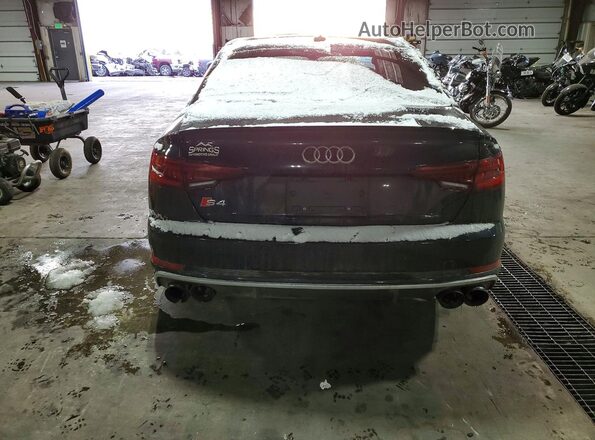 WAUC4BF41JA020581 2018 AUDI S4 Черный Вид сзади