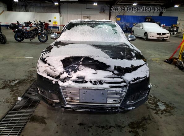 WAUC4BF41JA020581 2018 AUDI S4 Черный Вид спереди