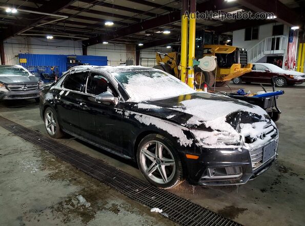 WAUC4BF41JA020581 2018 AUDI S4 Черный Передняя правая четверть