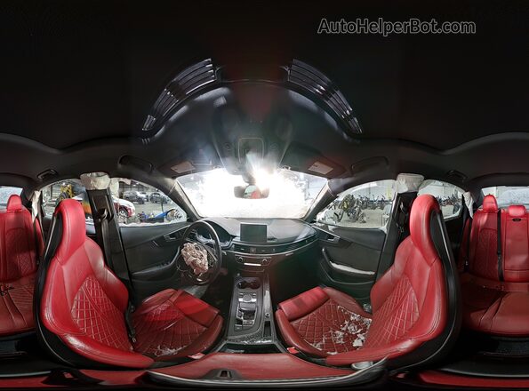 WAUC4BF41JA020581 2018 AUDI S4 Черный Вид наклейки с VIN-кодом