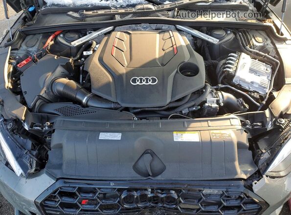 WAUC4CF52SA012473 2025 AUDI S5 Серый Вид задней части салона