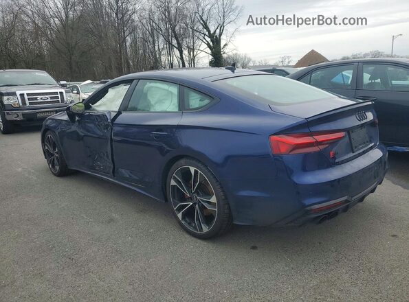 WAUC4CF59RA043021 2024 AUDI S5 Синий Задняя левая четверть