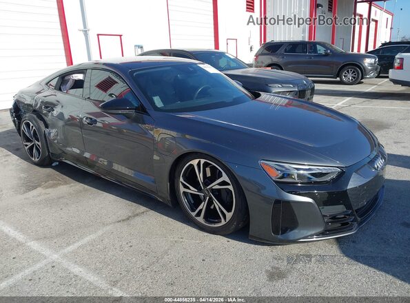 WAUCJBFW2P7004549 2023 AUDI E-TRON Gray Передня права чверть