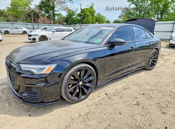 WAUDFBF28NN019651 2022 AUDI S6 Черный Передняя левая четверть