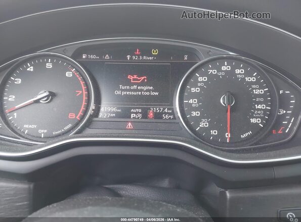 WAUDNAF45KA006437 2019 AUDI OTHER Серый Вид задних сидений
