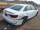 2018 Audi A4 2.0t Premium/2.0t Tech Premium White vin: WAUENAF43JA140964