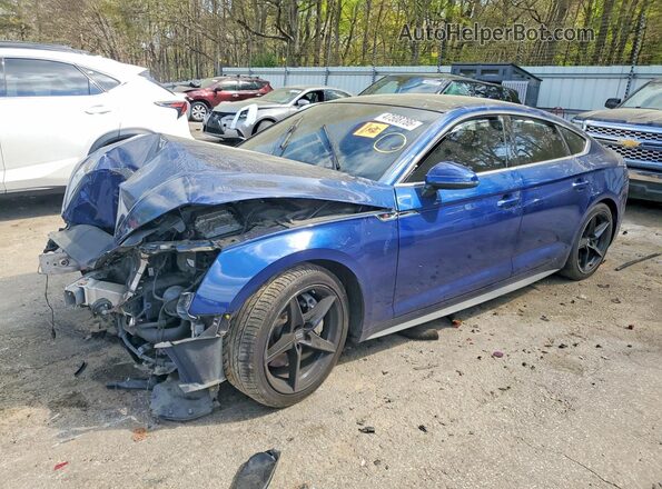 WAUENCF59JA006898 2018 AUDI OTHER Синий Передняя левая четверть