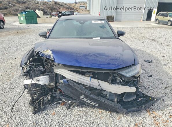 WAUFFAF20LN038761 2020 AUDI S6 Blue Вид спереду