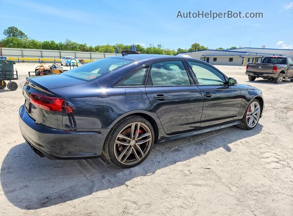 WAUFFBFC7JN072501 2018 AUDI S6 Blue Задня права чверть